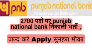 PNB Apprentice Recruitment 2024